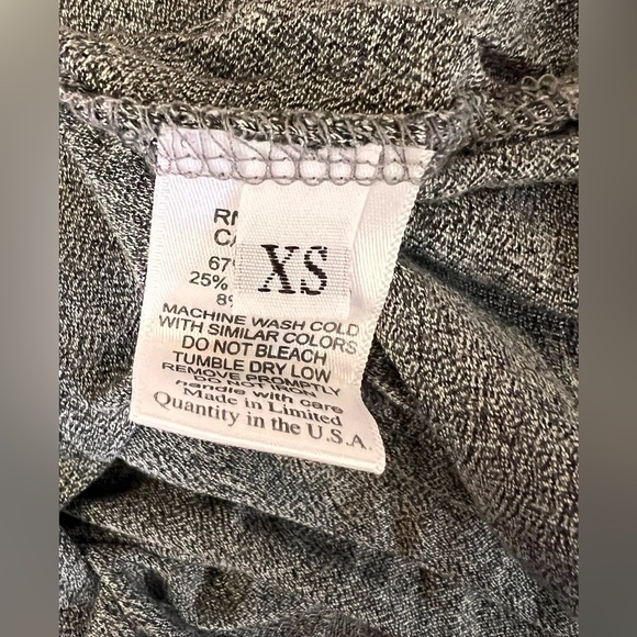 Michael Lauren Gray Smiley Face Tank Top XS NWT - Picture 5 of 5